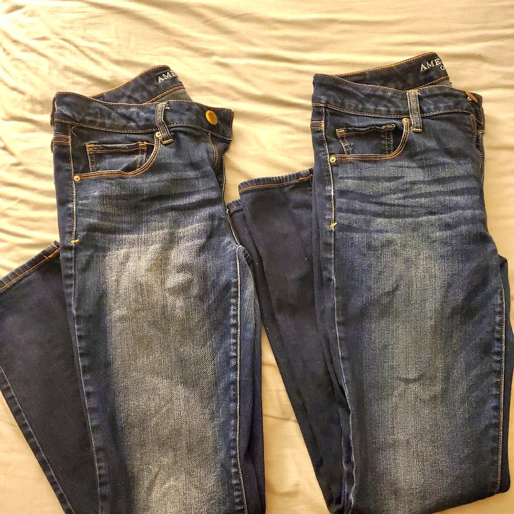 American Eagle Jeans BOTH ARE SOLD